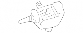 Fuel filler flap lock Mercedes CLS-class C218 12-18