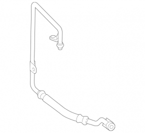 Turbo oil pipe Mercedes W213 E 300 17-19 2.0T feed