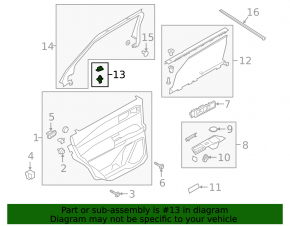 Left curtain mounting hook Ford Explorer 20-