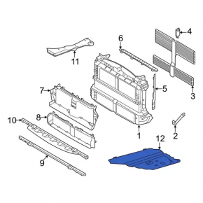 Engine protection Ford Escape MK4 20-AWD