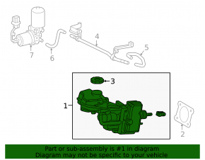 Lexus ES300h 2020 brake master cylinder with reservoir