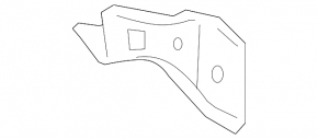 Front fender apron bracket, right, Toyota Highlander 2001-2007