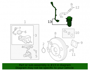 Brake Vacuum Pump Hyundai Tucson 16-18