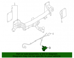 BMW X7 G07 19-26 towbar socket