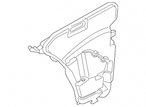 BMW 5 G30 21-23 Windscreen Washer Reservoir without Filler Cap