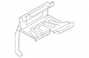 BMW X5 F15 14-18 Audio Amplifier Bracket