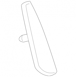 Toyota Sequoia 08-16 Rear Left Door Triangle