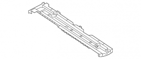 Trunk floor bracket left VW Touareg 11-17
