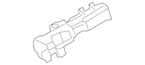 Lexus IS 14-24 underhood fuse box left, broken