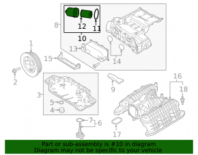 Oil filter housing cover Porsche Macan 15-18 3.0T, 3.6T
