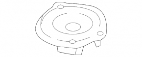 Mercedes W213 E 17-23 torpedo speaker