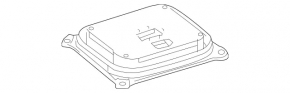 Left headlight control unit for Mercedes S-class W221