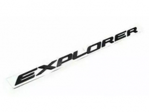 Explorer emblem on the hood of Ford Explorer 13-19