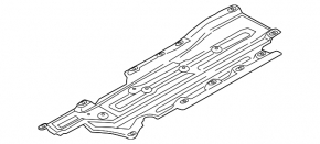 Bottom protection left Ford Fusion mk5 13-20