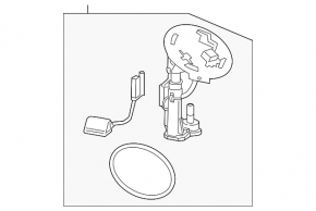 Fuel Level Sensor Cadillac CTS 14-19