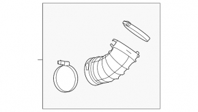 Hyundai Sonata 20-26 HEV Intake Duct