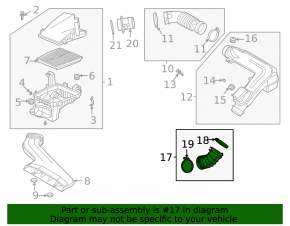 Hyundai Sonata 20-26 HEV Intake Duct