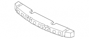 Front Bumper Absorber VW CC 13-17 Rest