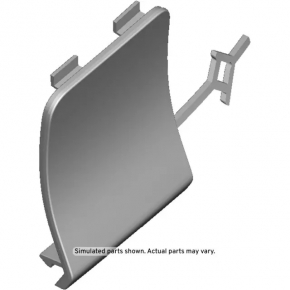 Chevrolet Bolt EUV 22-23 Rear Bumper Tow Hook Cap