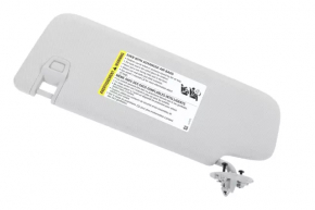 Right visor Chevrolet Bolt EUV 22-23 gray, without hook