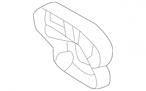 Front camera bracket Audi A7 14-17