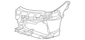 Front bumper mount left inner frame BMW 4 G22 21-26 M440i