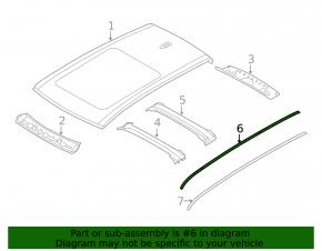 Roof rails BMW X5 F15 14-18 black matt