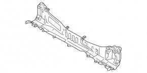 Mitsubishi Outlander 22-25 metal windshield wiper blade tray