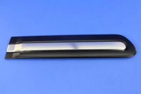 Door trim lower rear right Fiat 500L 14-16 with chrome, black