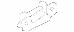 Trunk Door Hinge Left Subaru Impreza WRX GH 08-14 5d