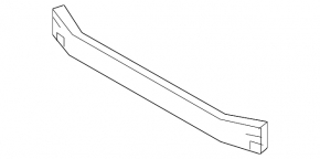 Nissan Murano z51 front bumper reinforcement (09-14)