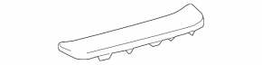Door sill trim rear left inner Lexus GX470 03-09 gray