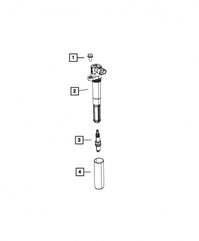 Ignition coil Fiat 500 12-17