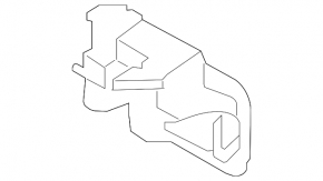 External trunk lid release handle for Toyota Tundra 14-21