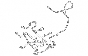 Nissan Rogue 21-26 Driver's Seat Wiring