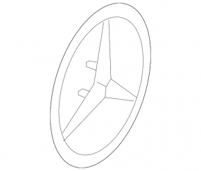Mercedes A-class V177 19-22 trunk lid emblem