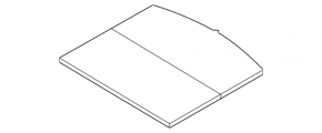 Trunk floor Mazda CX-7 06-09