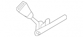 Lincoln Nautilus 19-23 Passenger Seat Belt Tensioner