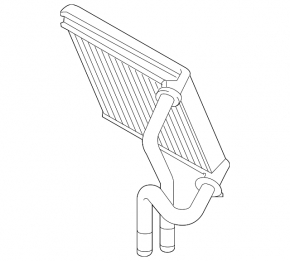 Ford Explorer 20- Rear Heater Radiator