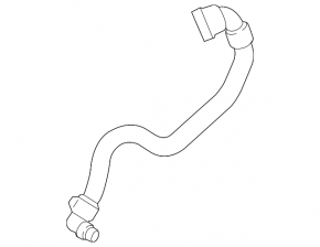 Cooling system hose for BMW X5 F15 16-18 plug-in