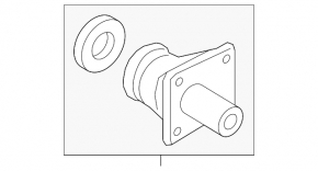 BMW 5 Series F10 11-16 AWD Front Axle Bracket