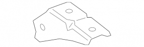 Rear subframe bracket left BMW X7 G07 19-