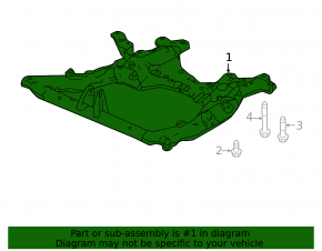 Front subframe for Honda CRV 12-14