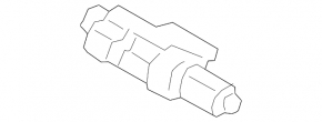 Sunroof Curtain Motor Mitsubishi Eclipse Cross 18-24 Rear