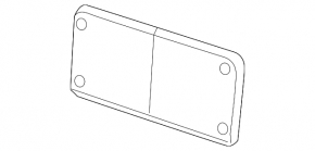 Front license plate area VW Beetle 12-16