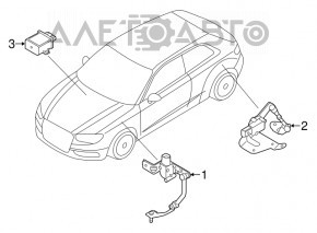 Body position sensor VW Taos 22-25