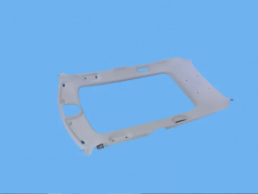 Fiat 500L 14-19 roof lining for sunroof, grey, for dry cleaning, dents, cracks, fabric peeling off