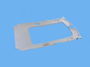 Fiat 500L 14-19 roof lining for sunroof, grey, for dry cleaning, dents, cracks, fabric peeling off