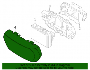 BMW X5 G05 24-26 Front Bumper Radar Cruise Control