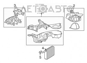 09-13 Dodge Challenger Heater Radiator